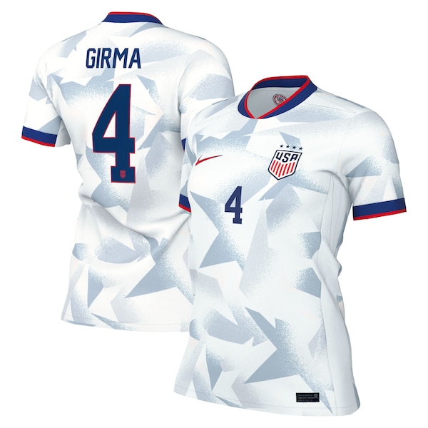 Naomi Girma USWNT Nike Women's 2025 Home Replica Player Jersey - White