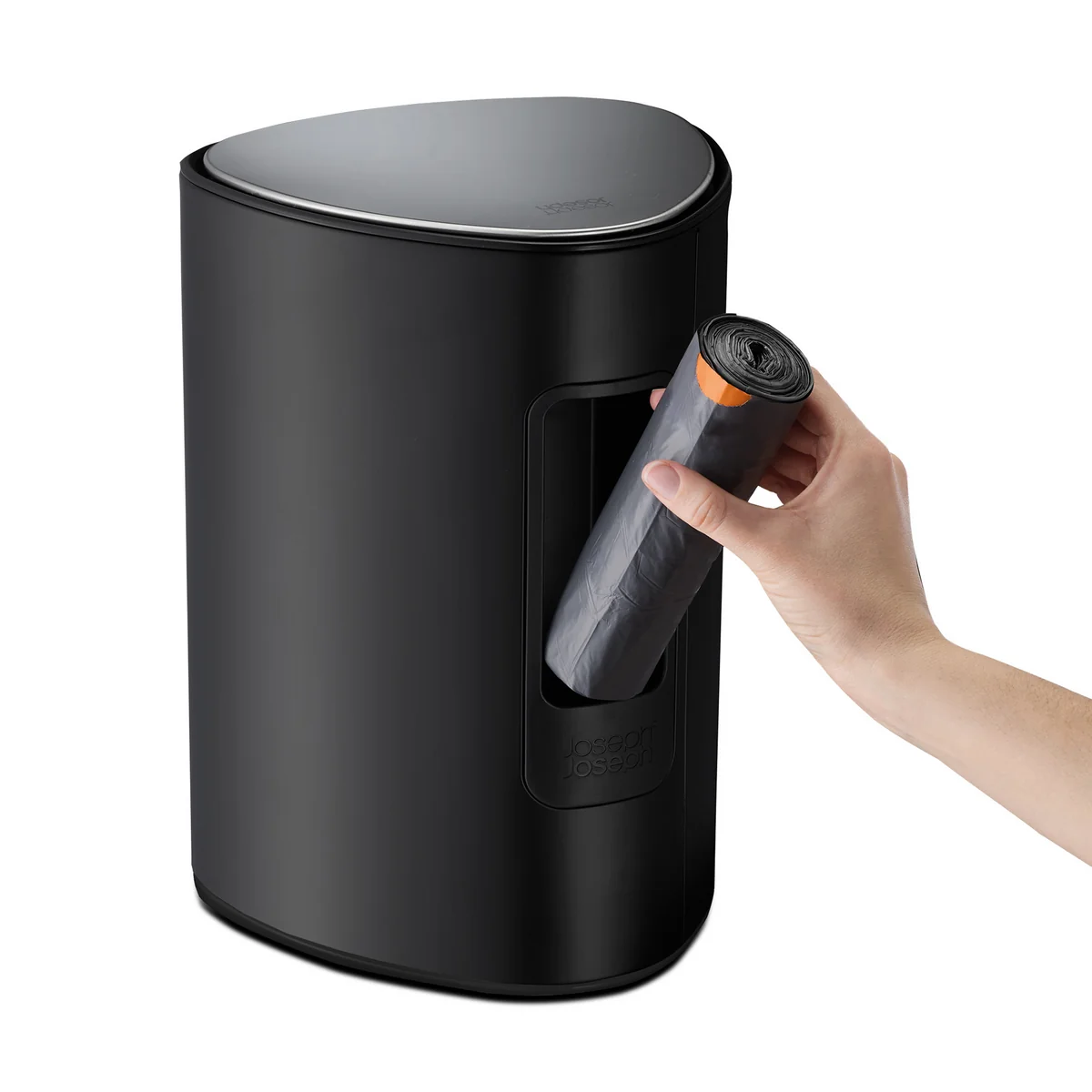 Joseph Joseph - EasyStore Treteimer, 5L, schwarz