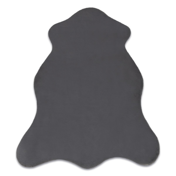 Dywan NEW DOLLY skórka G4337-2 szary antracyt IMITACJA FUTRA 60x90 cm