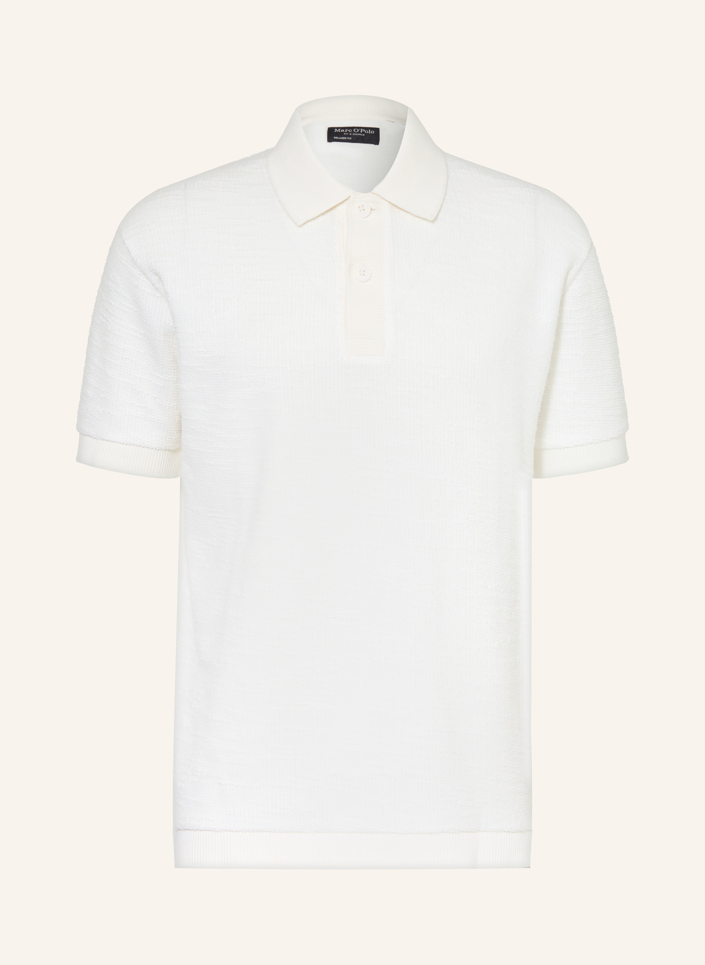 Marc O'Polo Strick-Poloshirt Relaxed Fit