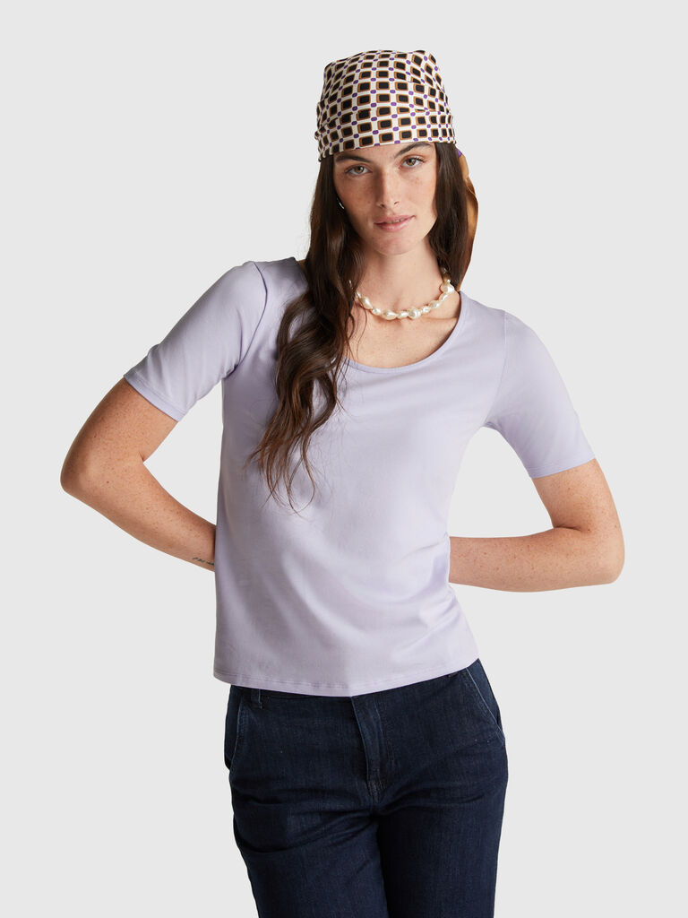 Slim fit reversible t-shirt