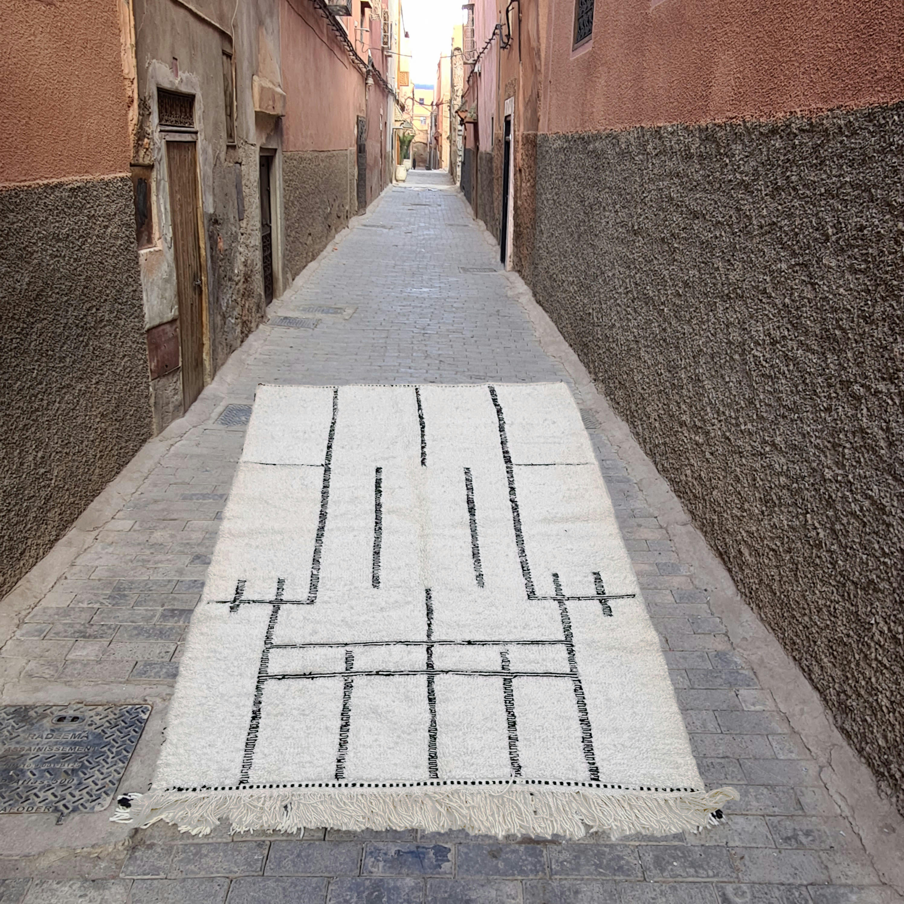 BERBERE - Tapis berbère original marocain 150x250