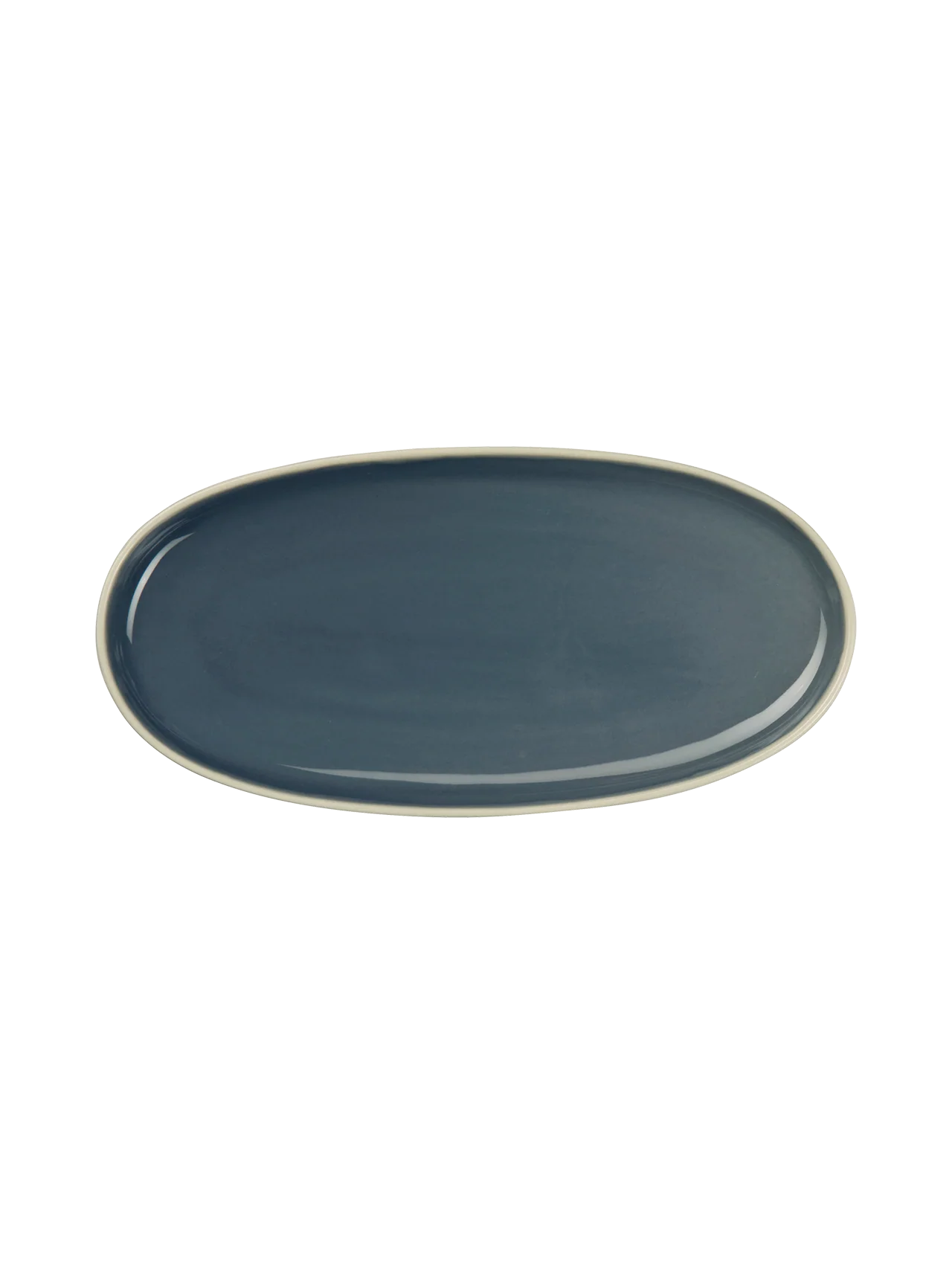 aperitifteller, oval, sepia