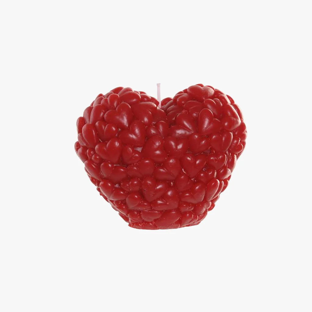 Vela Coracao Vm 16x6x8