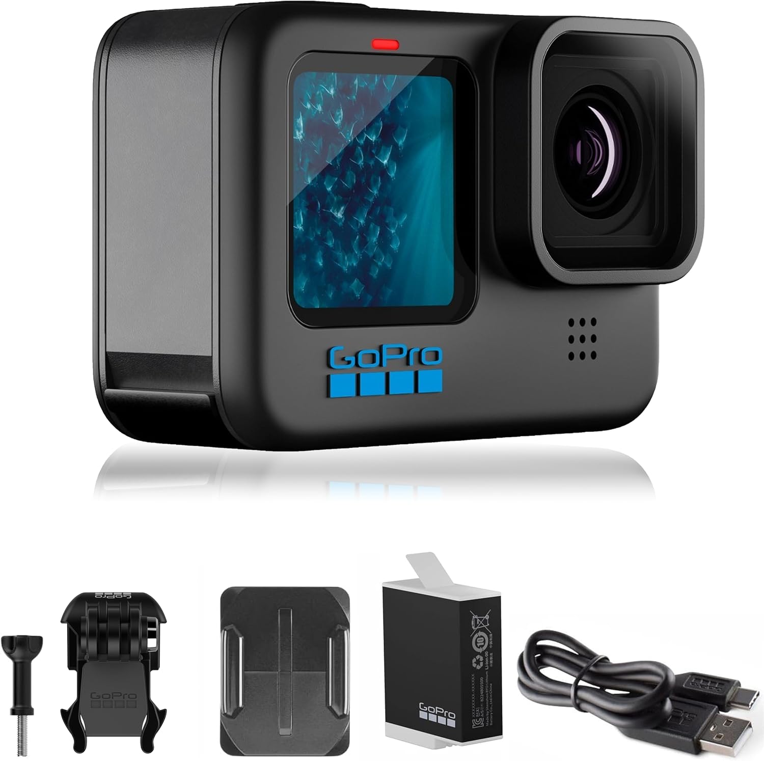 GoPro HERO11 Black – E-Commerce Packaging - Waterproof Action Camera with 5.3K60 Ultra HD Video  27MP Photos  1/1.9 Image Sensor  Live Streaming  Webcam  Stabilization