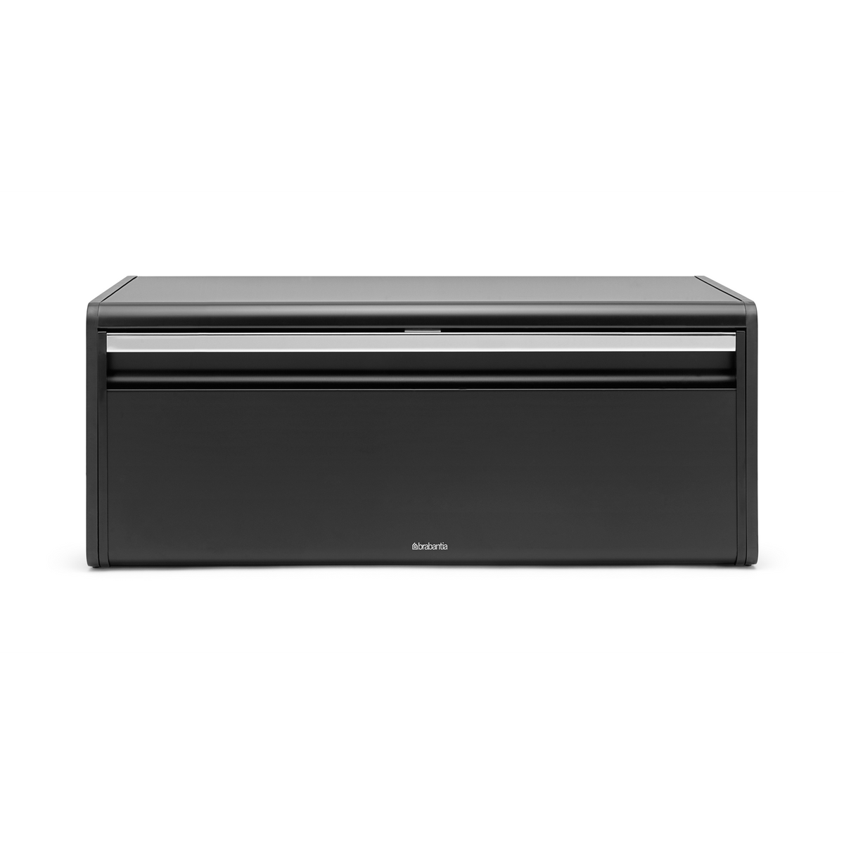 Brabantia Broodtrommel met klepdeksel, Regular - Matt Black