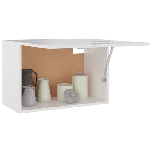 NNEVL Hanging Cabinet White 60x31x40 cm Chipboard