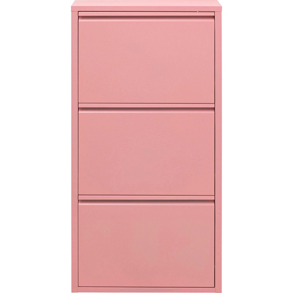 Kare Design Schoenenkast Caruso - roze - 3 laden