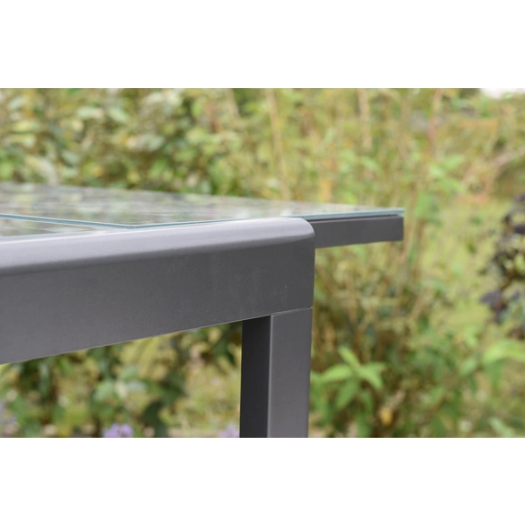 Ausziehtisch »Semi«, BxHxT: 70 x 75,5 x 80 cm, Tischplatte: Sicherheitsglas