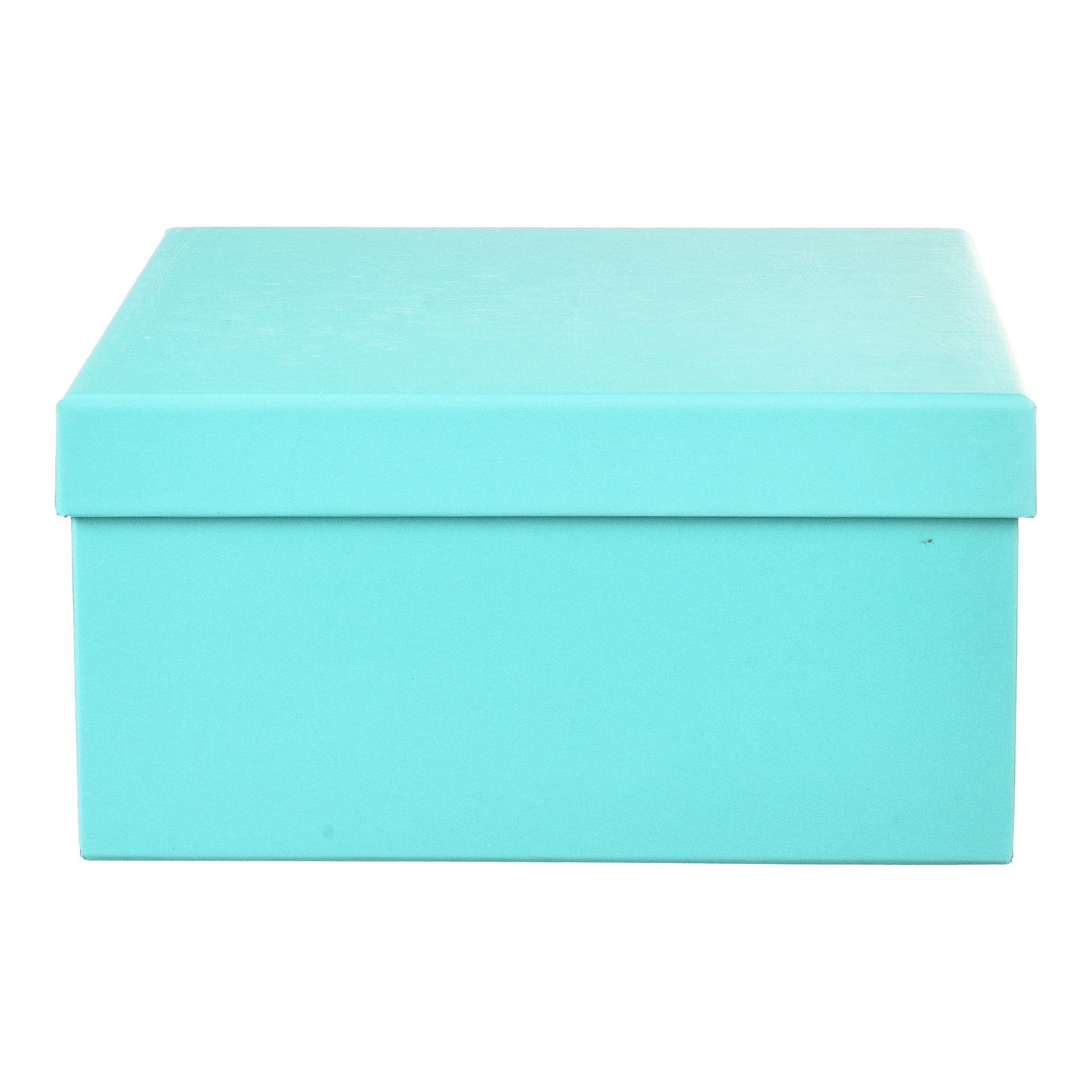 Geschenkbox Türkis,L 200 x B 200 x H 100 mm