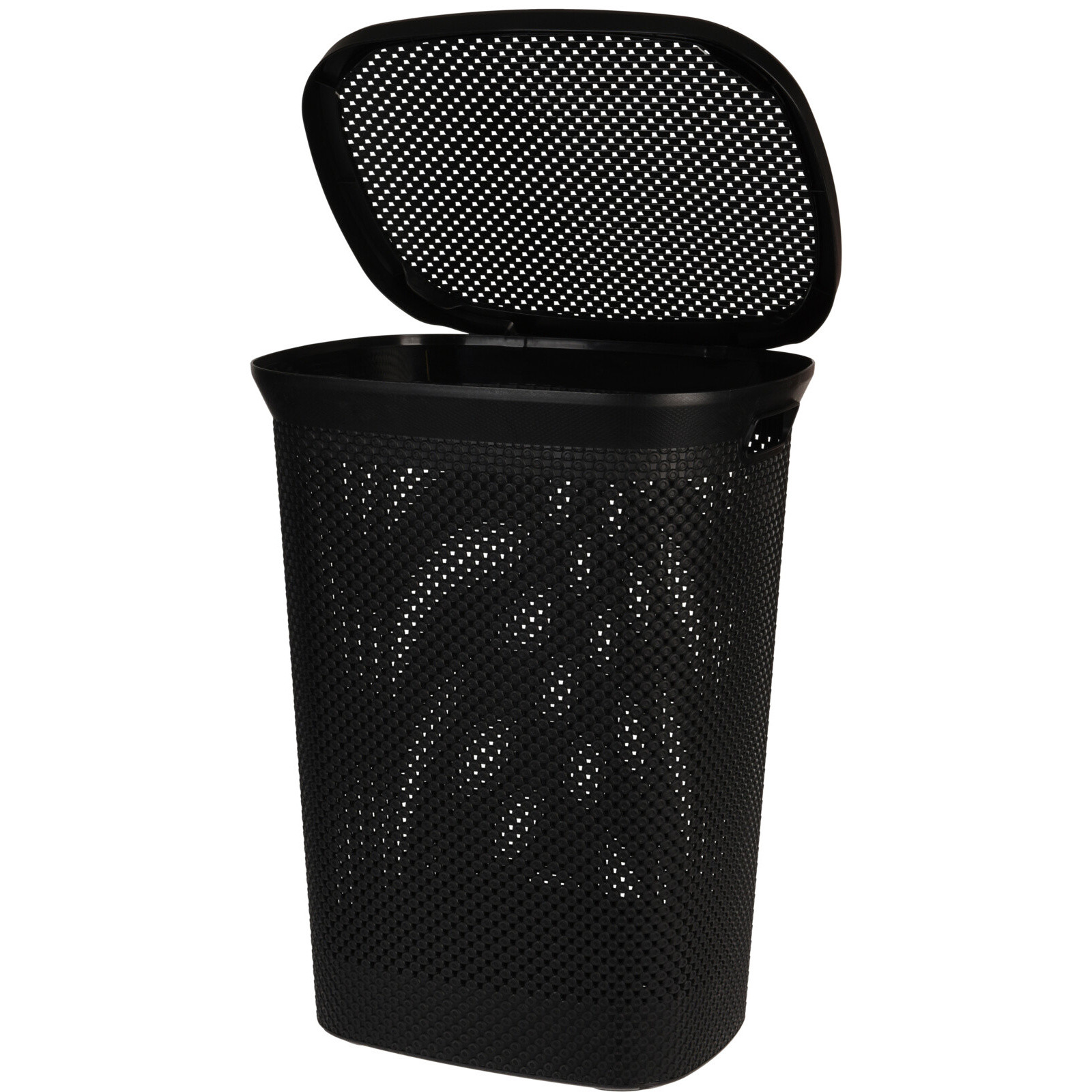 Kosz na pranie z pokrywą, 60 l