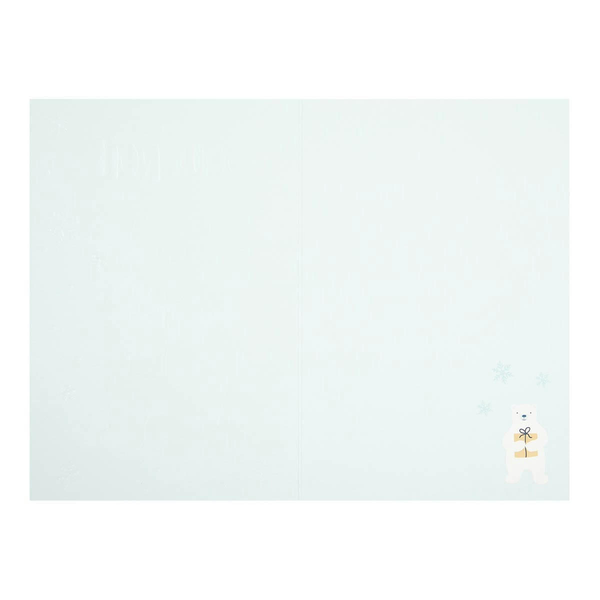 - Carte De Vœux Céleste Ours