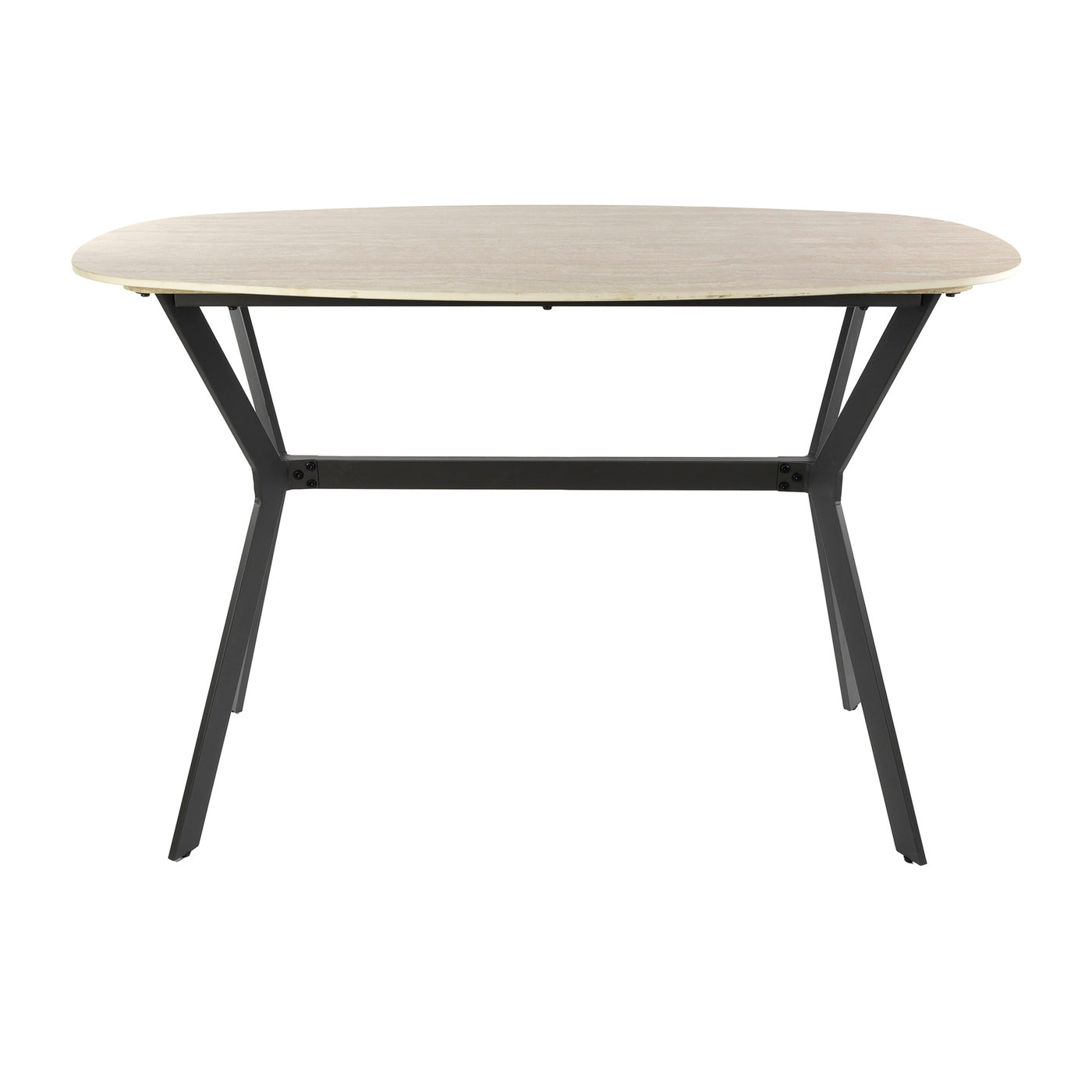 Giga Living Bartafel Romano - Deens Ovaal Travertin - 140x75x90cm