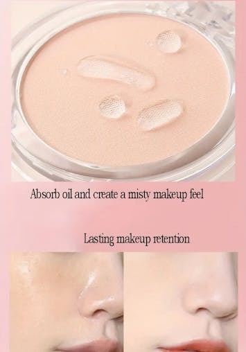 NNETM Lightweight Makeup Powder, Matte, Oil ControlPowder, Concealer Moisturizing Powder