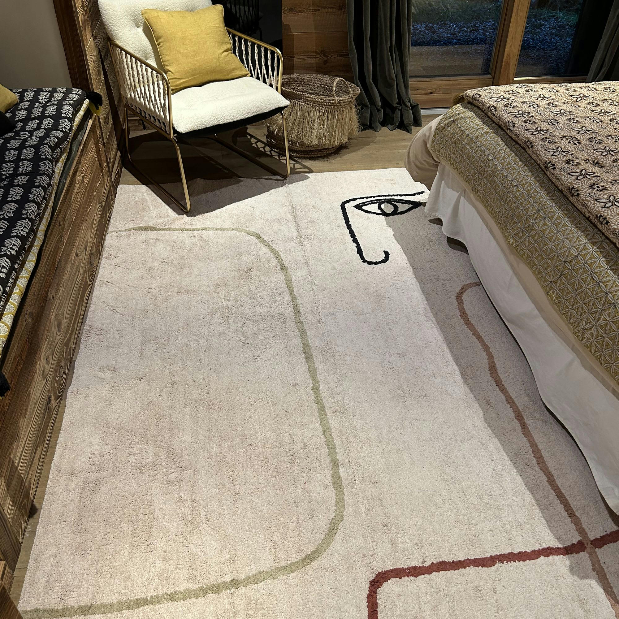 SALAMA - Tapis en coton 160x230cm