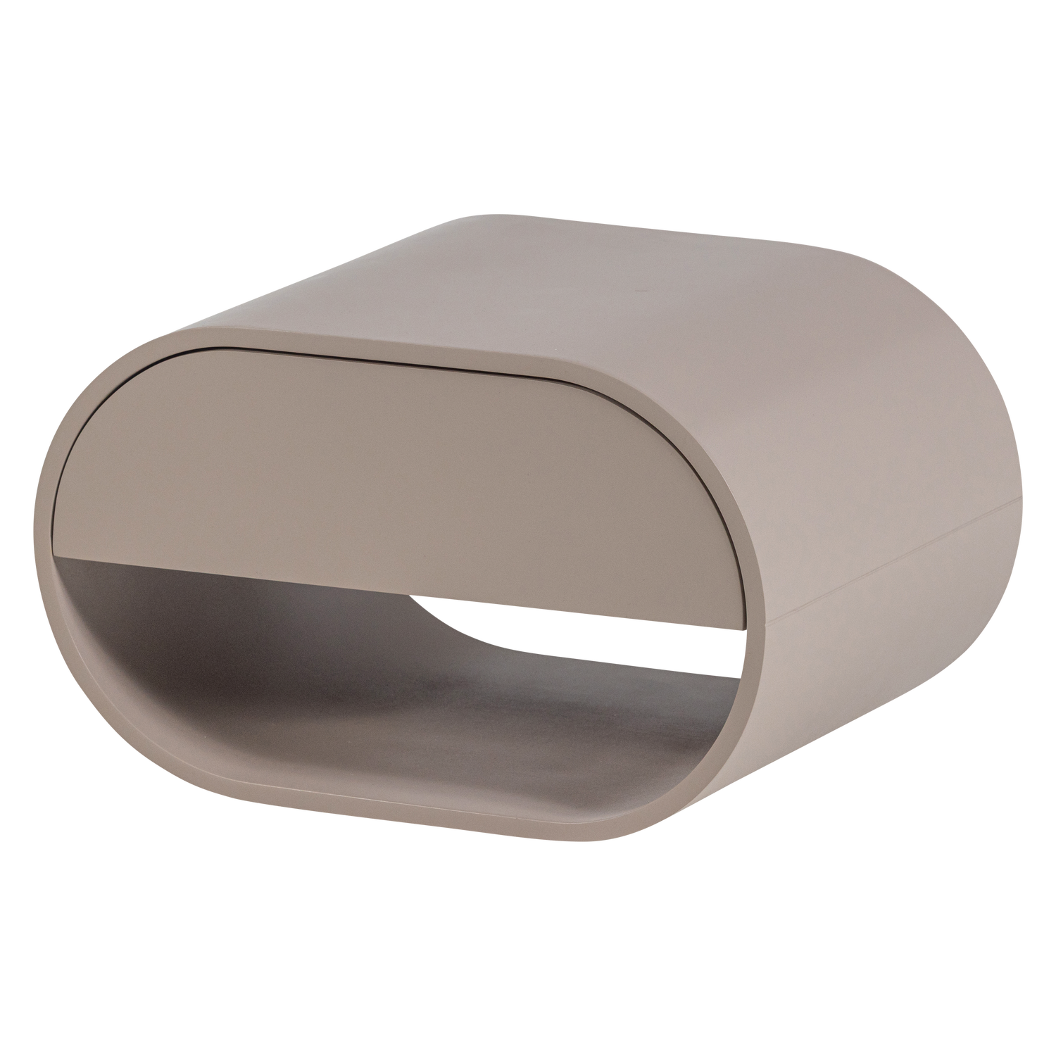 WOOOD Momo Nachtkastje Hangend - Hout - Zand - 24x36x28