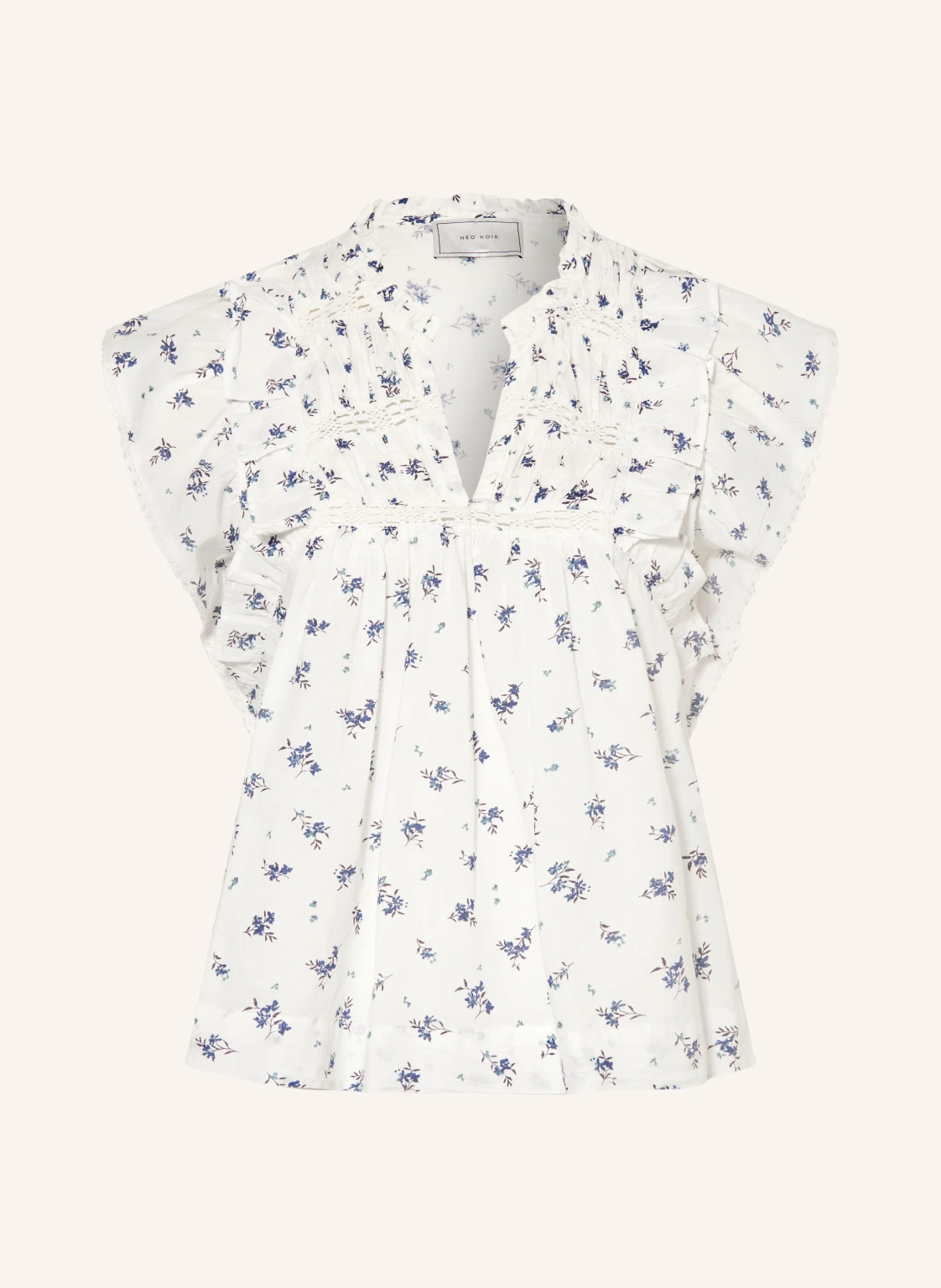 NEO NOIR Blusenshirt JAYLA mit Rüschen