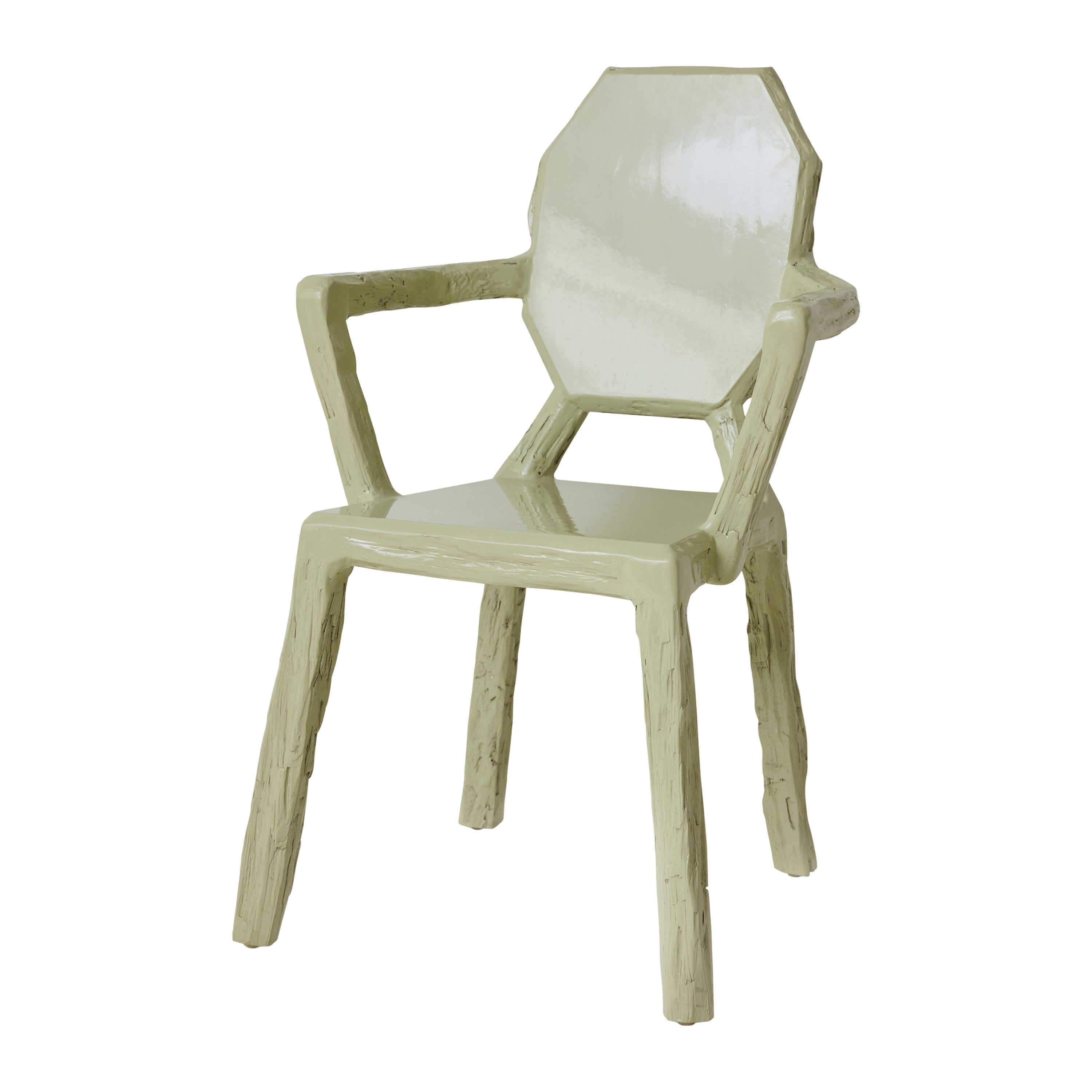 HKliving Teun Zwets Medallion Eetkamerstoel - Seafoam