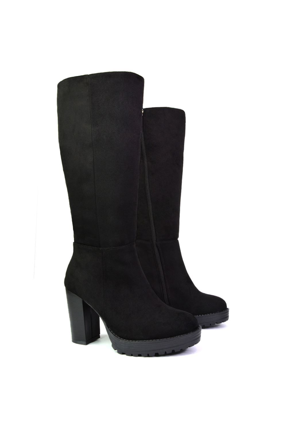 XY London Addie' Chunky Platform Sole Boots