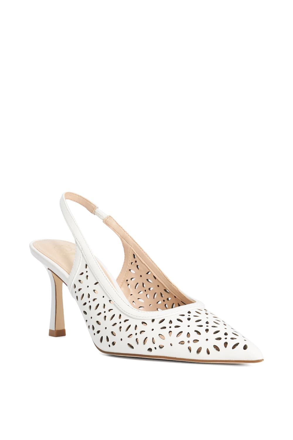 Dune London Corfu' Leather Heeled Sandals