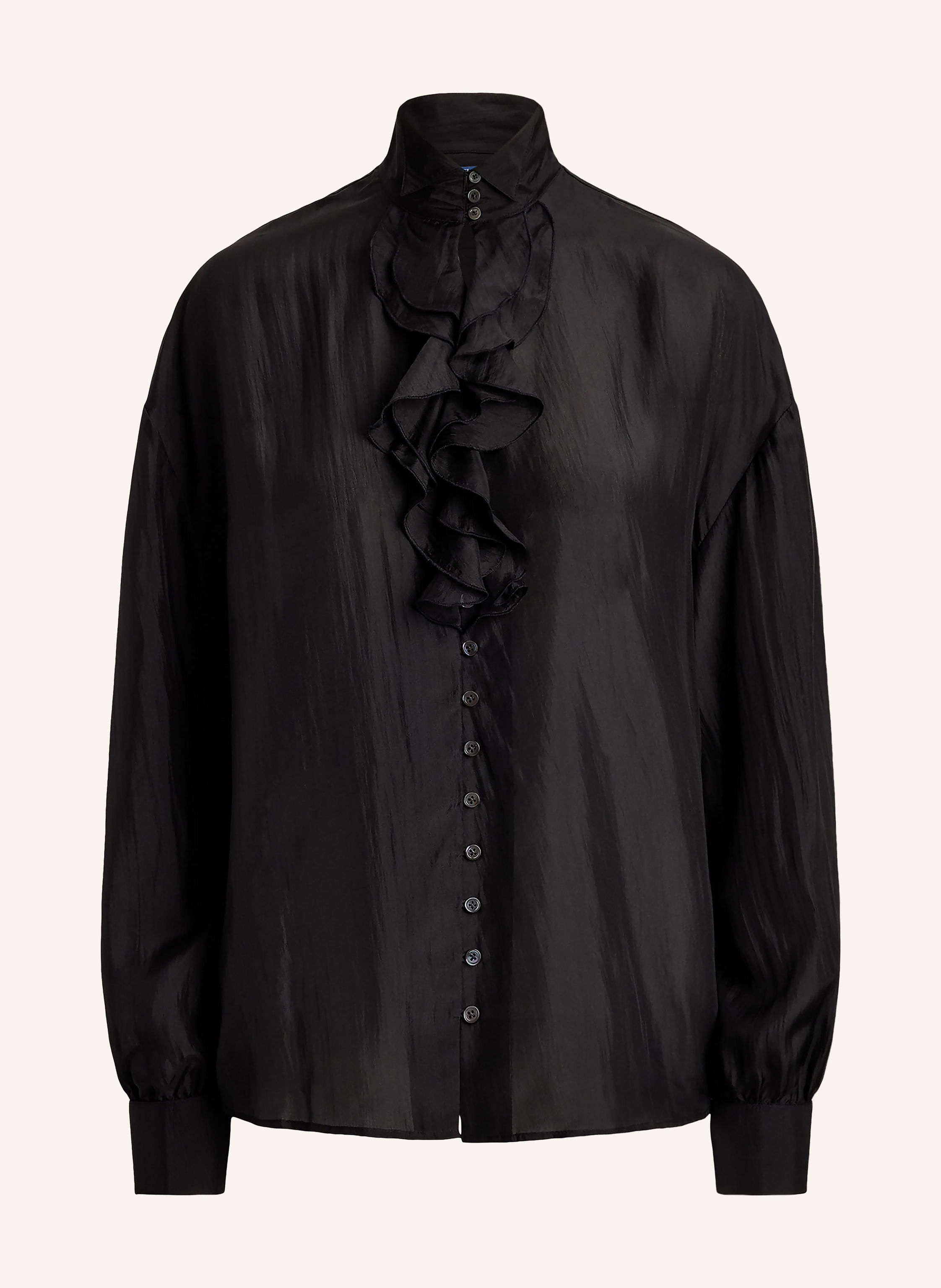 POLO RALPH LAUREN Seidenbluse HABOTAI mit Rüschen