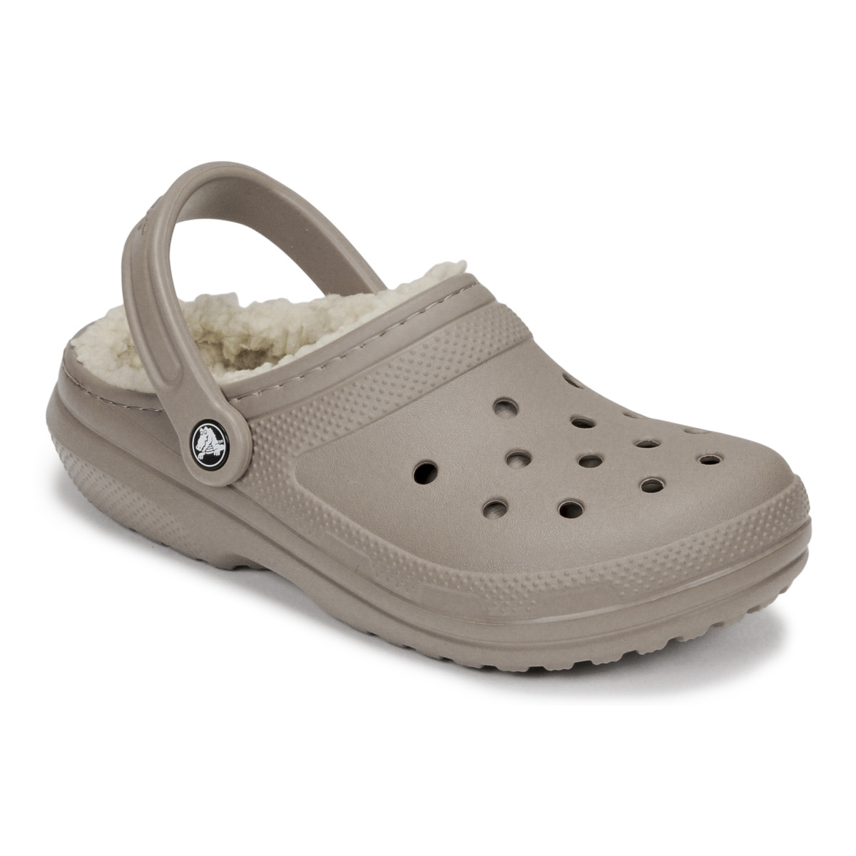 Crocs - CLASSIC LINED CLOG - Beige
