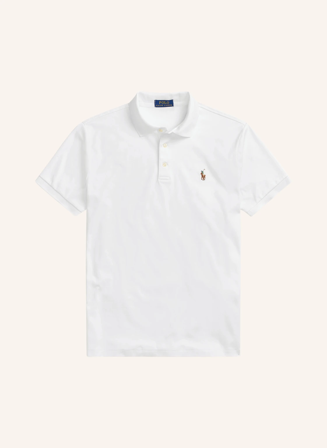 POLO RALPH LAUREN Jersey-Poloshirt Custom Slim Fit
