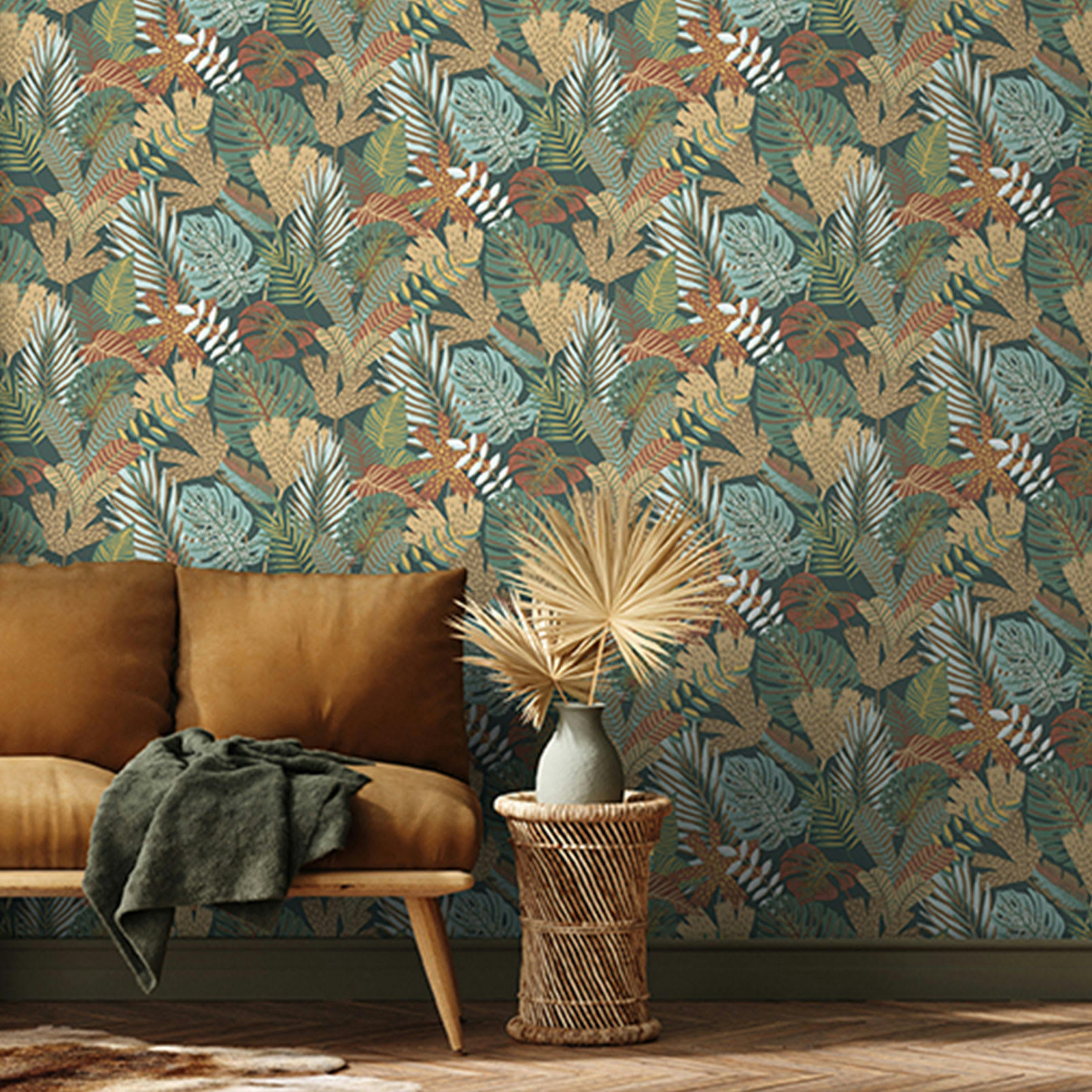 - Papier peint tropical Botany 0,53x10 mètrescm