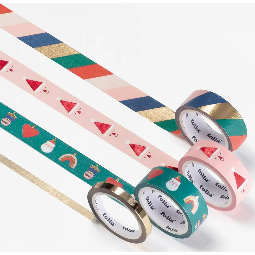 Klebeband 4er-Set Merry Jingling