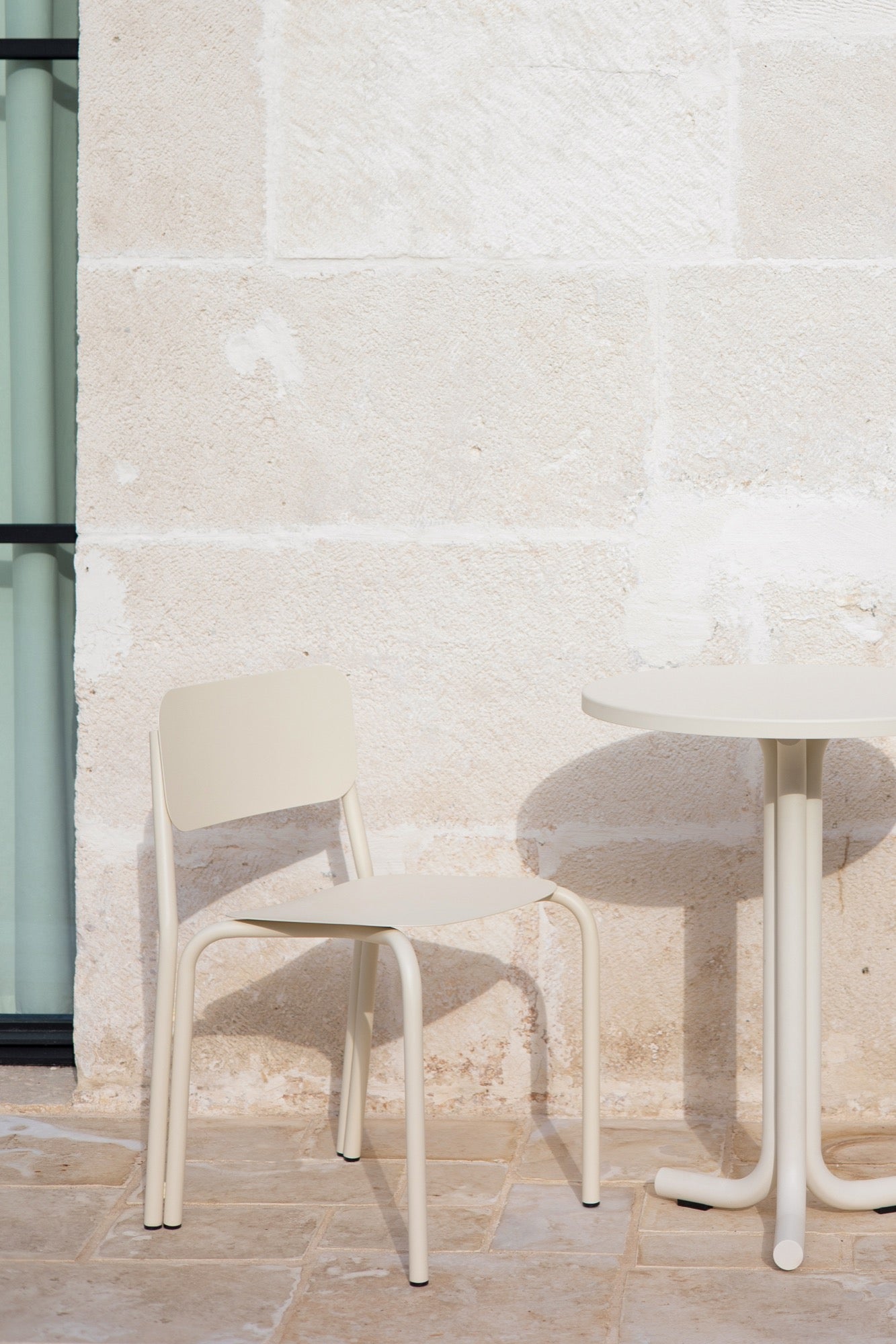 noo.ma KEI Outdoor stoel - Piazza Beige