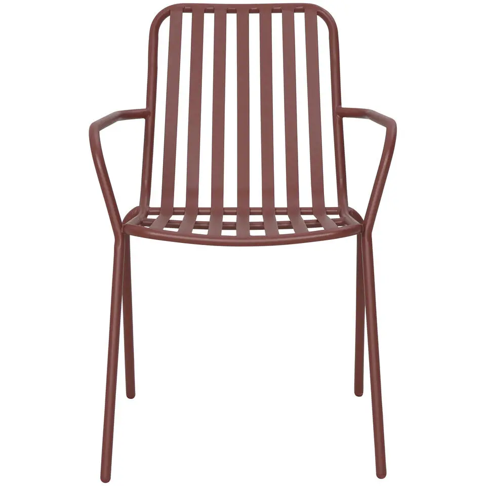 Stapelstoel Vence - bordeaux rood - 80x55x62 cm