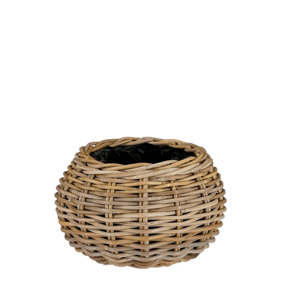 Korb »Marcia«, ØxH : 36 x 25 cm, grau