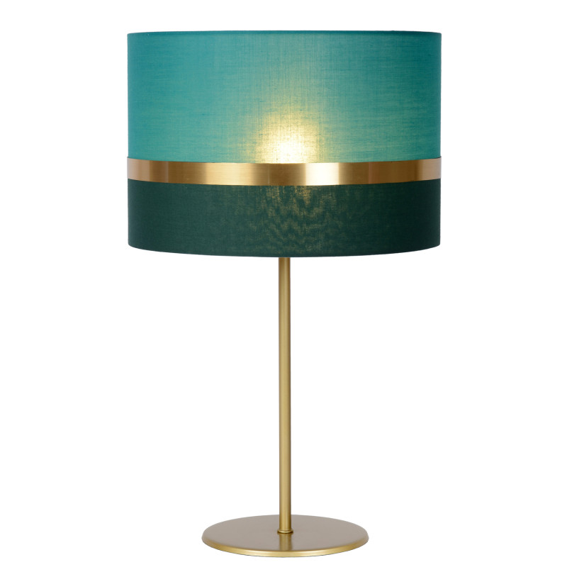 Lampe de table Tusse verte E14 40 W LUCIDE