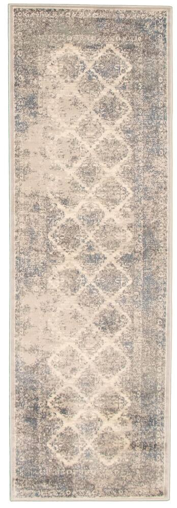 ECARPET Lydia Indoor Area Rug, Ivory, Assorted Sizes
