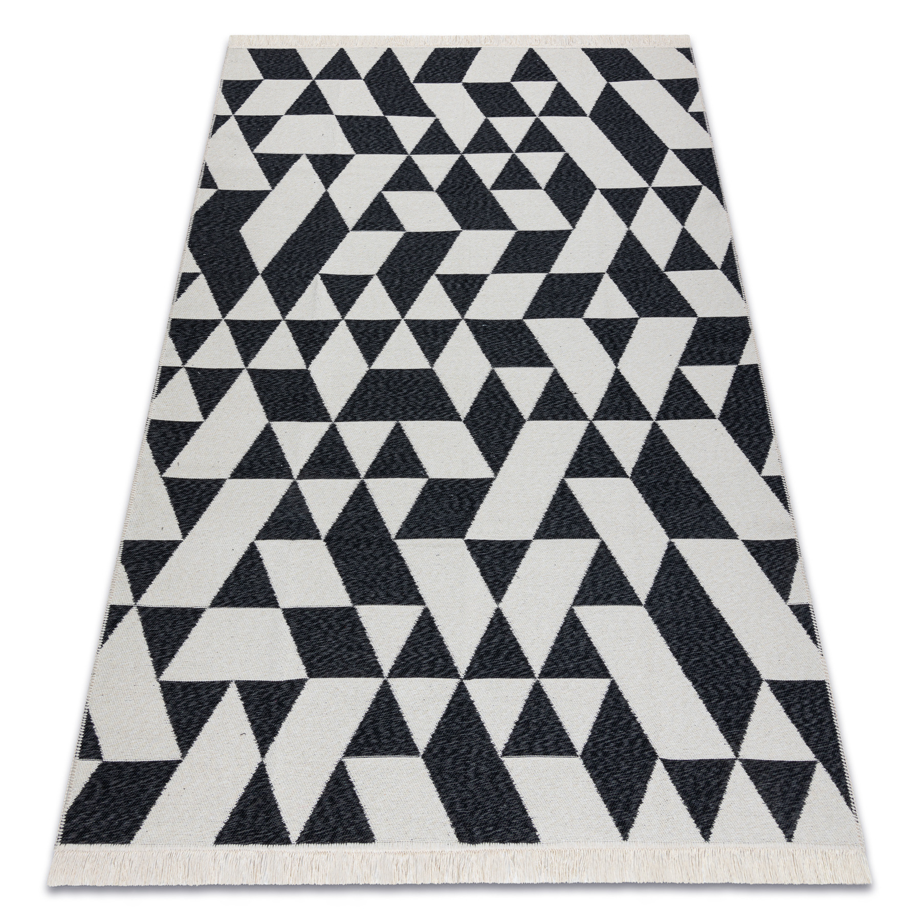 Dywan TWIN 22992 Geometryczny, bawełna, dwustronny Ekologiczny 60x90 cm