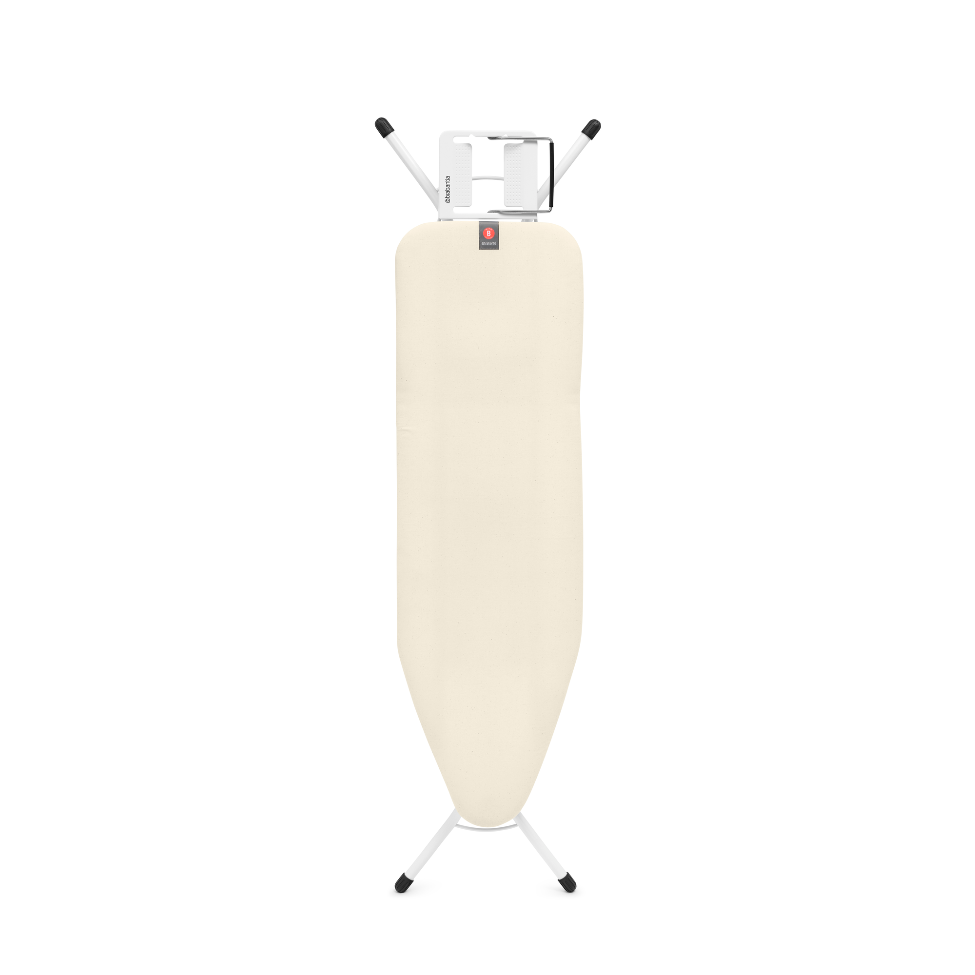 Brabantia Strijkplank B, 124x38 cm, strijkerhouder 347764 - Ecru
