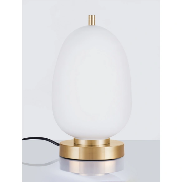 Tischleuchte »Lato «, LED, mit Schnurschalter, goldfarben/weiß