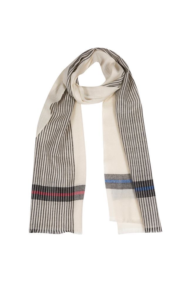 Pure Luxuries London Pixel' Cashmere & Merino Wool Scarf