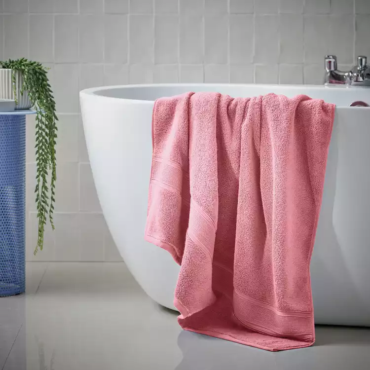Habitat Supersoft Bath Sheet - Rose