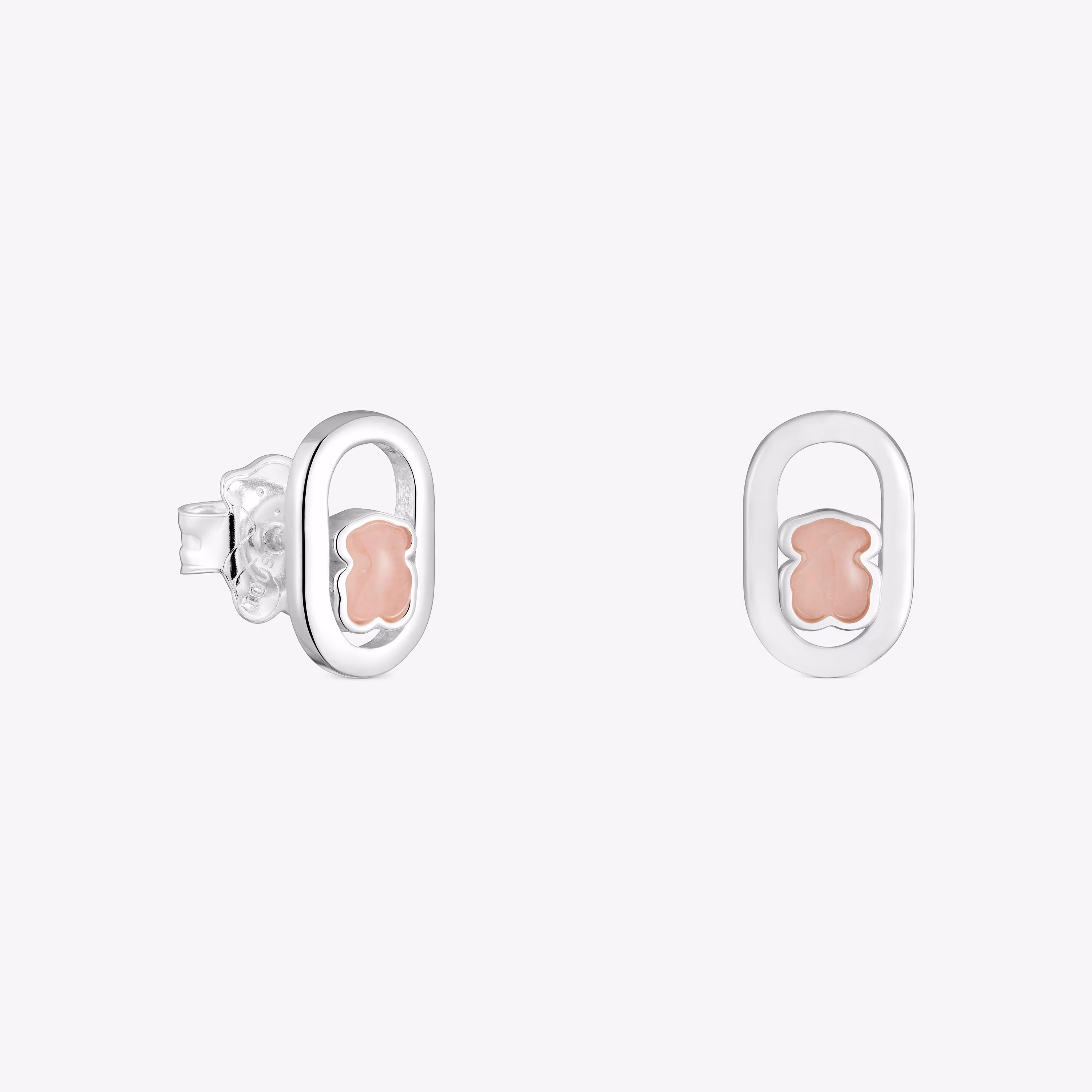 Pendientes de plata y cuarzo Camille