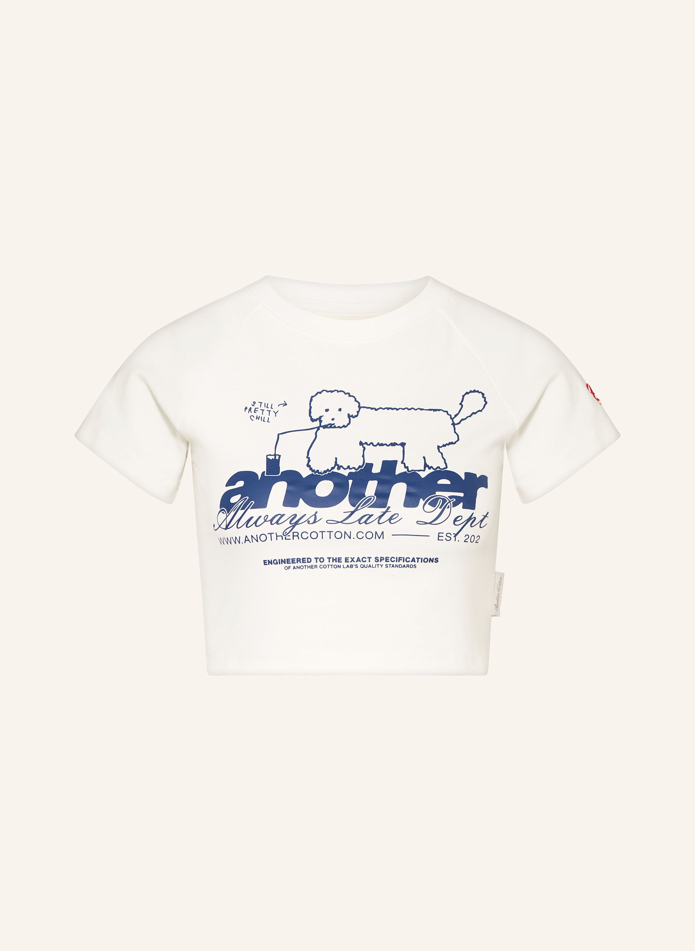 another COTTON LAB Cropped-Shirt