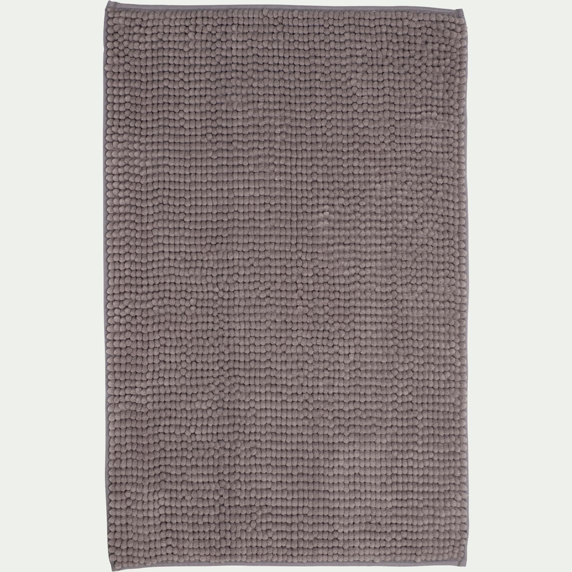 PICUS - Tapis de bain antidérapant 50x80cm - gris restanque