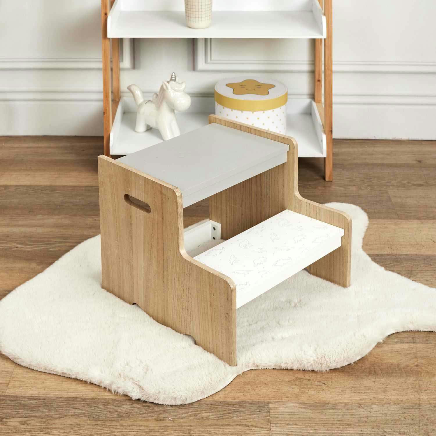- Marchepied enfant en mdf kidsroom dinausores