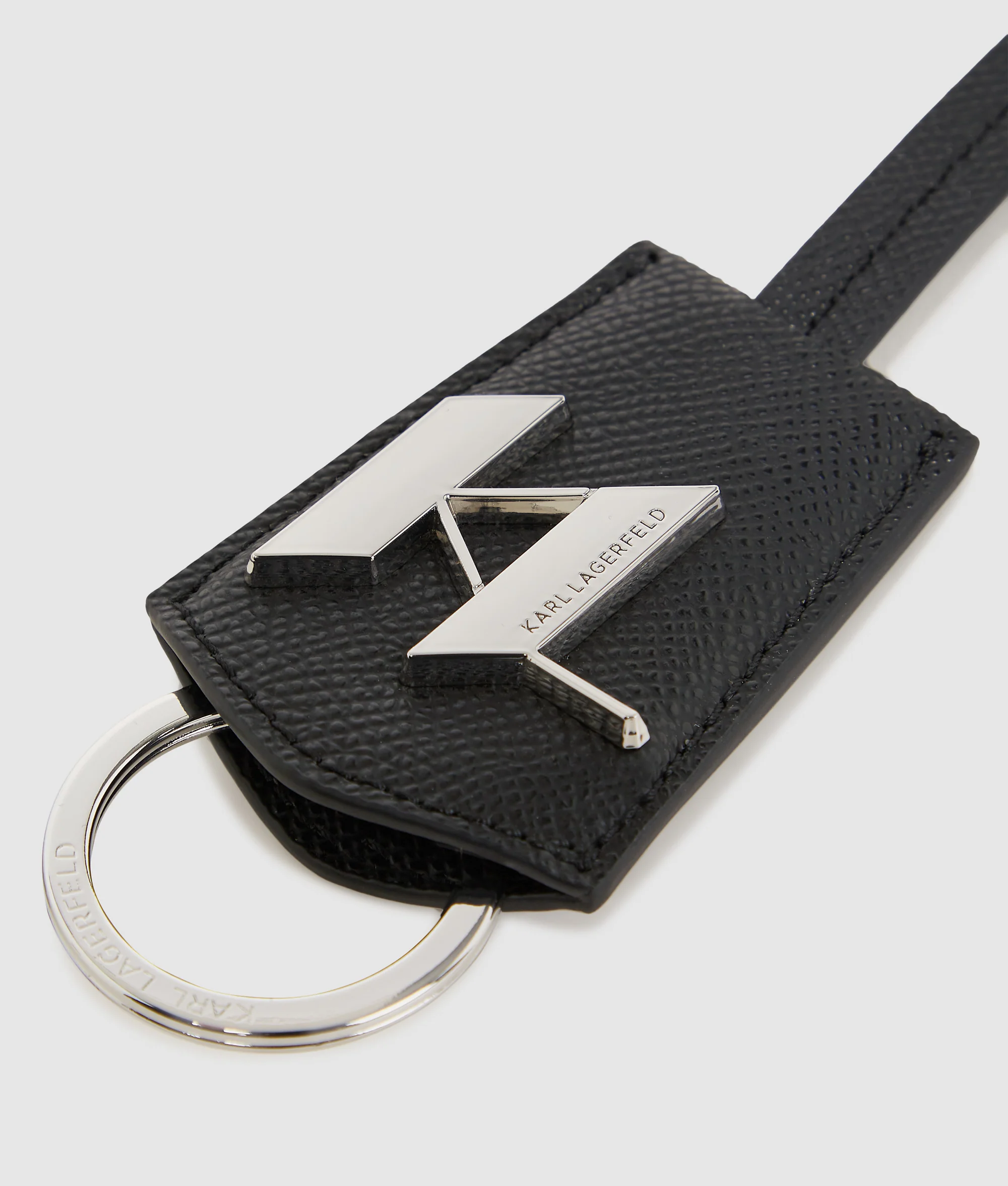 Porte-clé en cuir K/Monogram