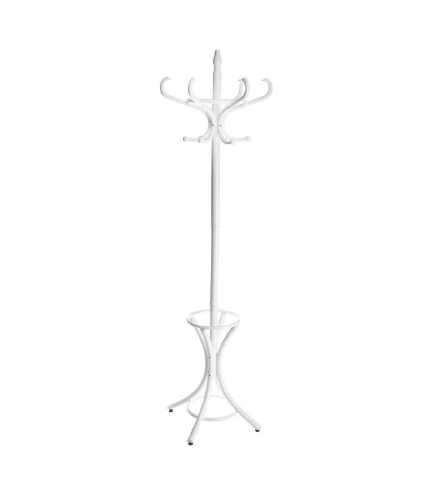 BOIS - Portemanteau perroquet en bois blanc H184cm