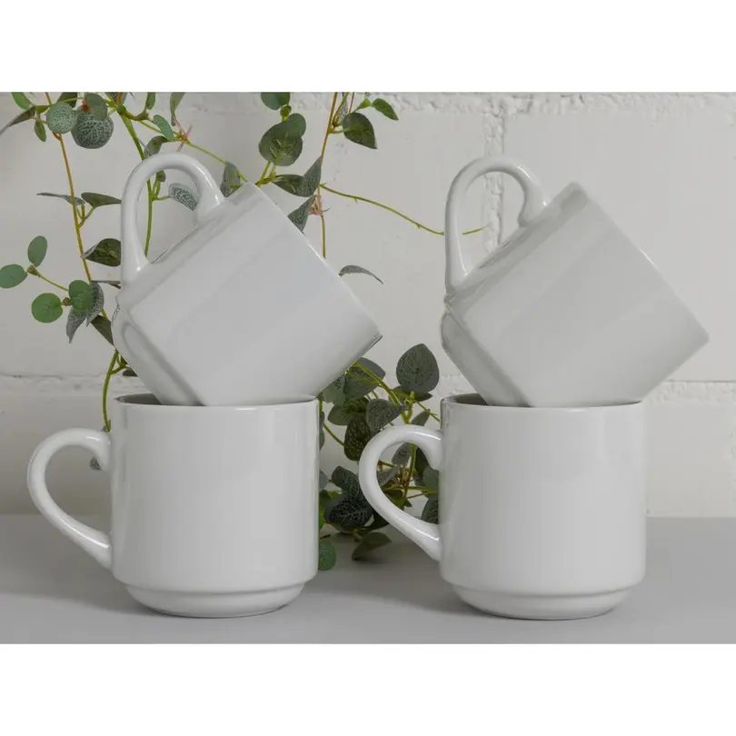 Kaffeetasse 4er-Set Bianco