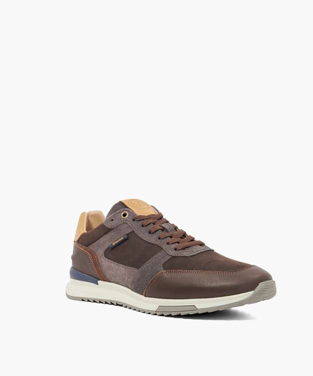 Teffy Brown - Lace-up Running Trainers