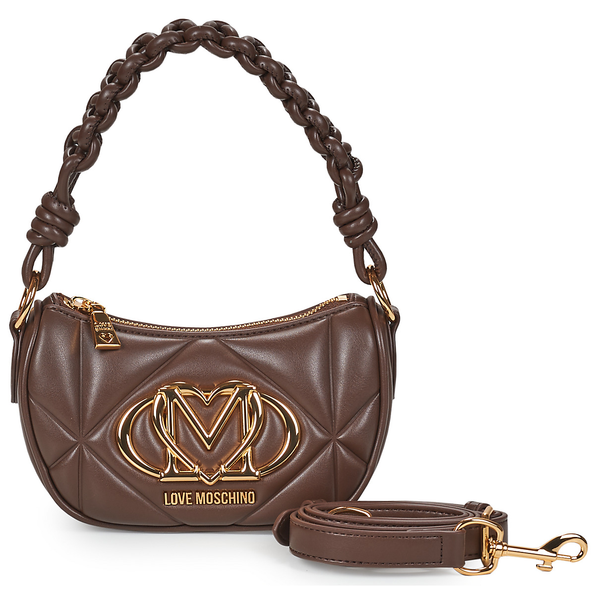 Love Moschino - EMBOSSED Q - Chocolate