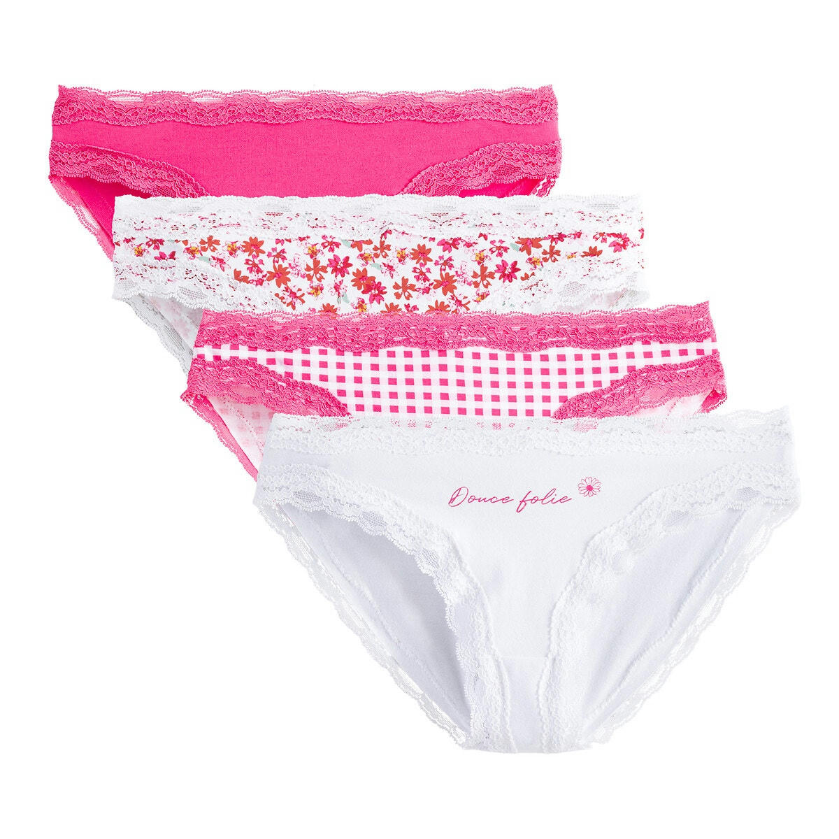 Lot de 4 slips