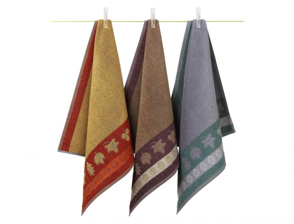 Lot de 3 essuie-mainsHerbier